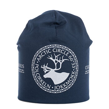 Reflective beanie Arctic Circle navy
