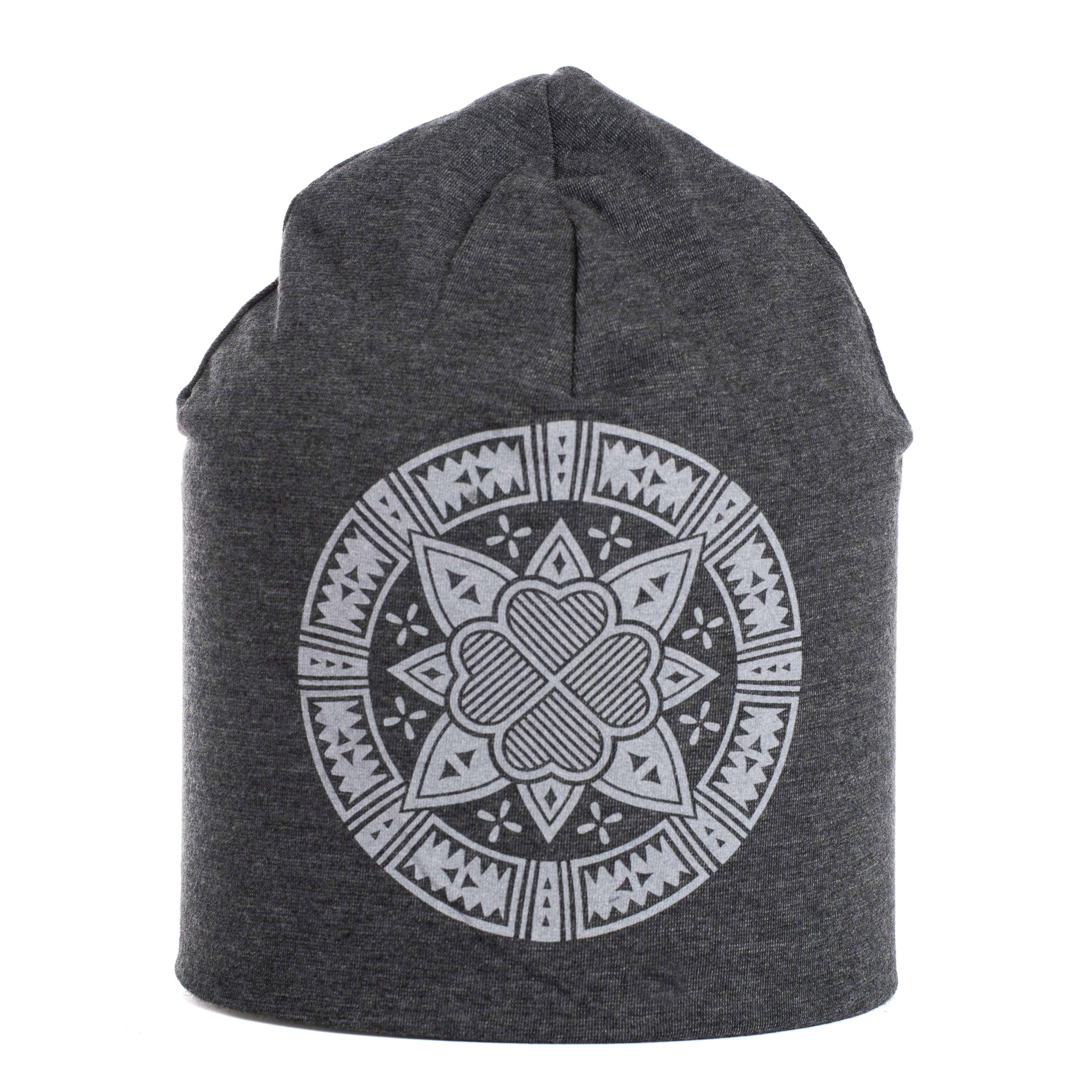 Reflective beanie Wild Rose grey
