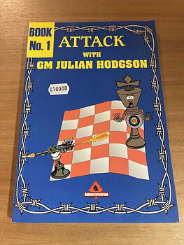 Antikvariskt - Attack with GM Julian Hodgson Book no 1