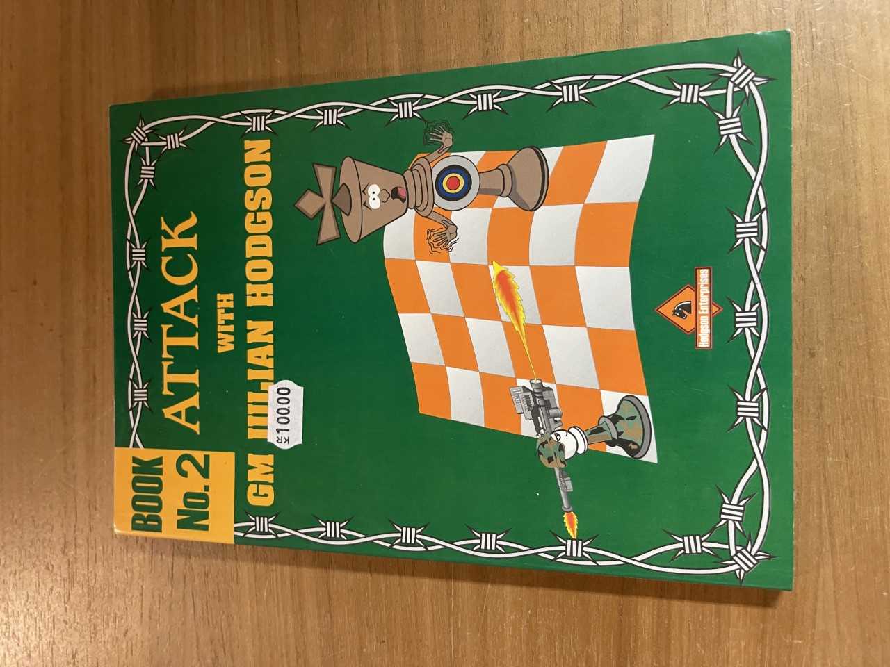Antikvariskt - Attack with GM Julian Hodgson Book no 2