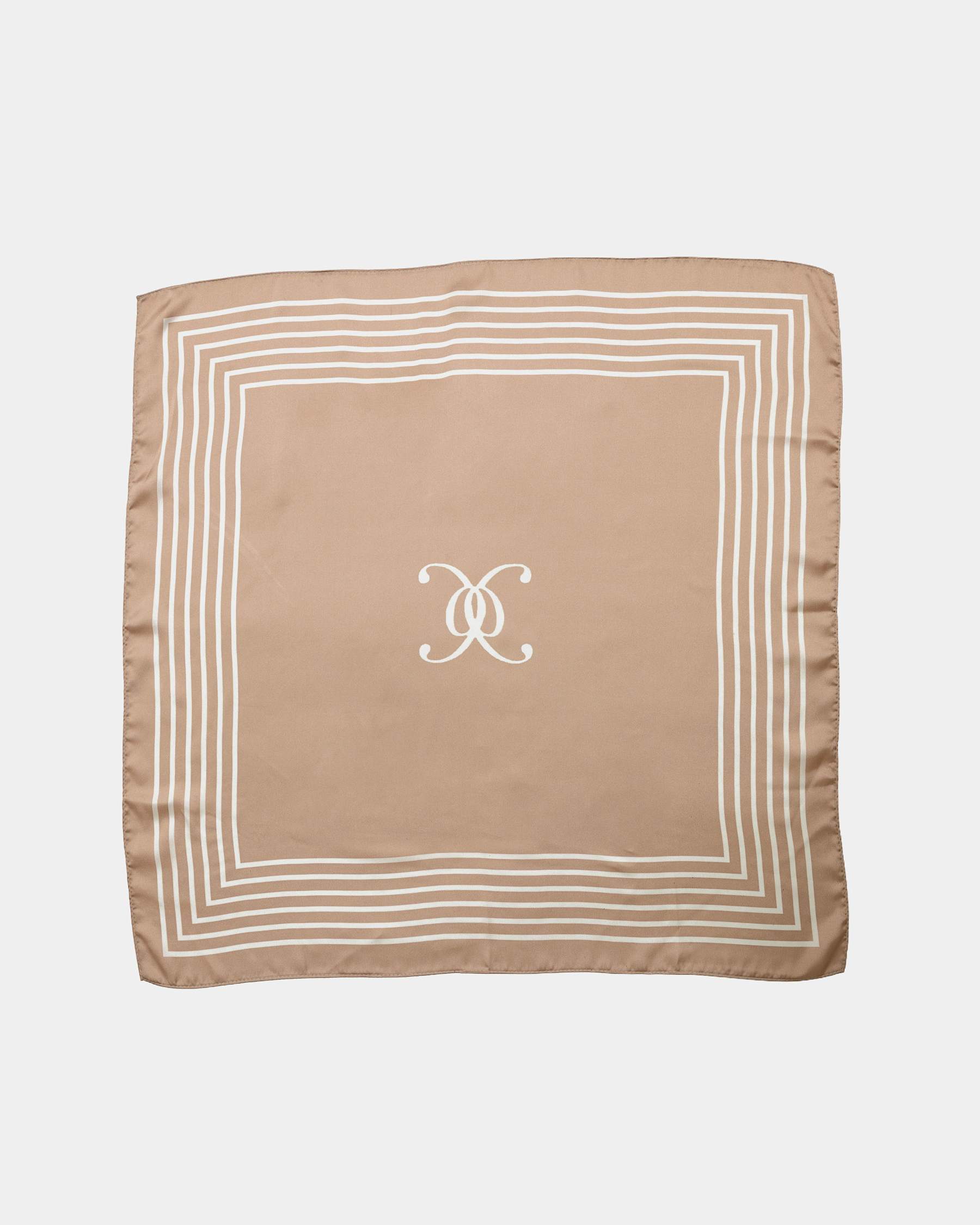 Elle Silk Scarf Pearl Beige