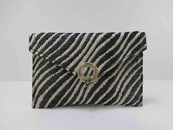 Zebra Bag Black White