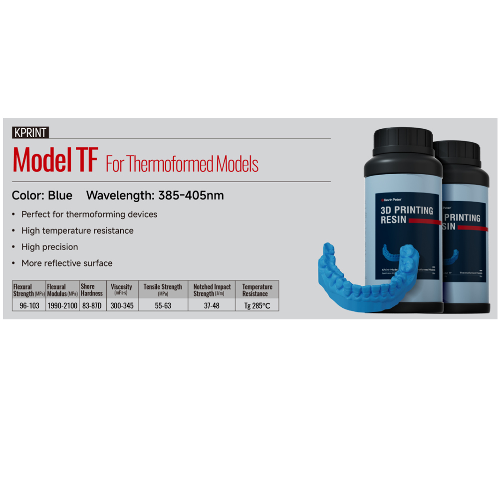 TF Resin för Thermoformed Models, 1000ml
