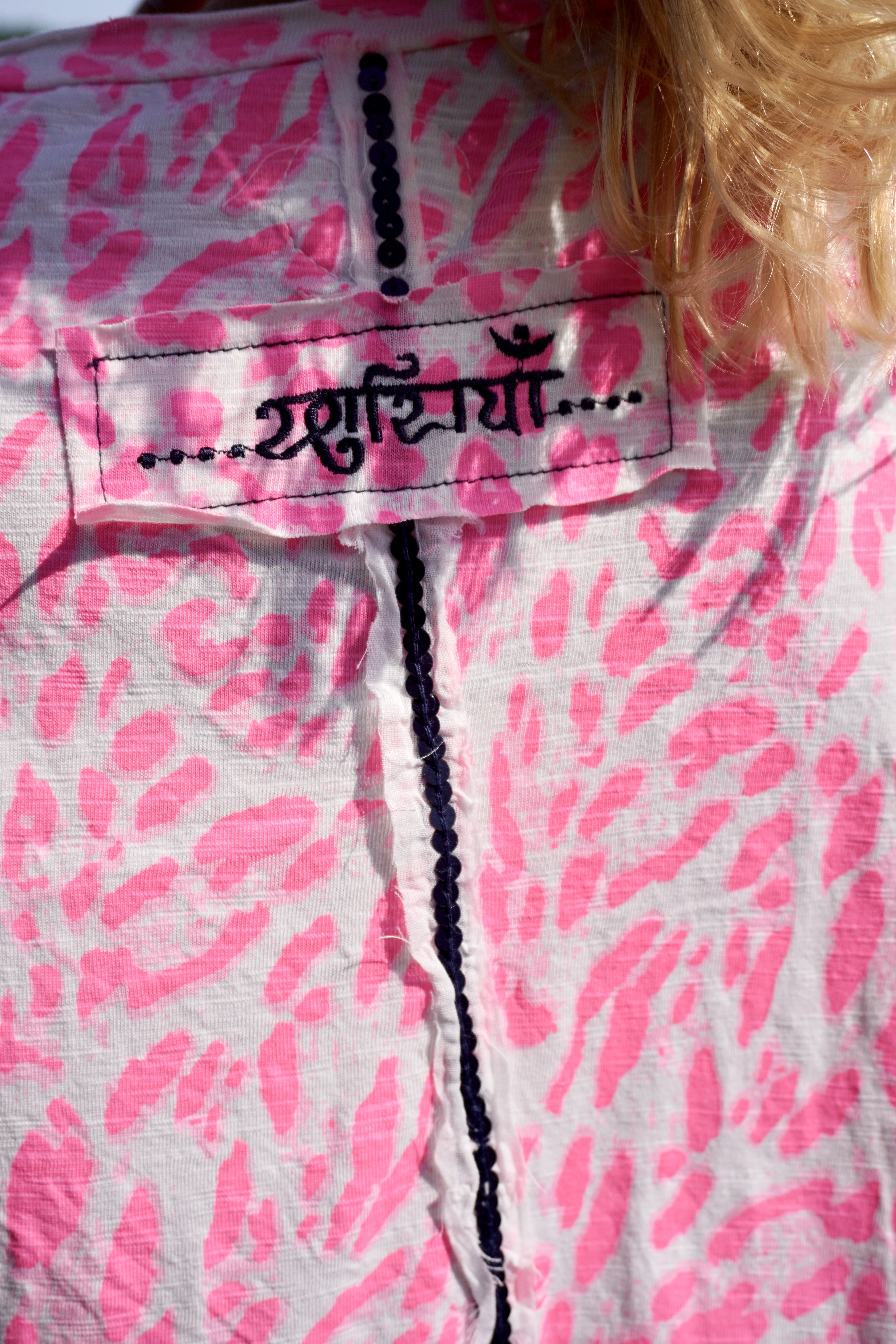 NEO LEO COTTON JERSEY DRESS PINK  - 8