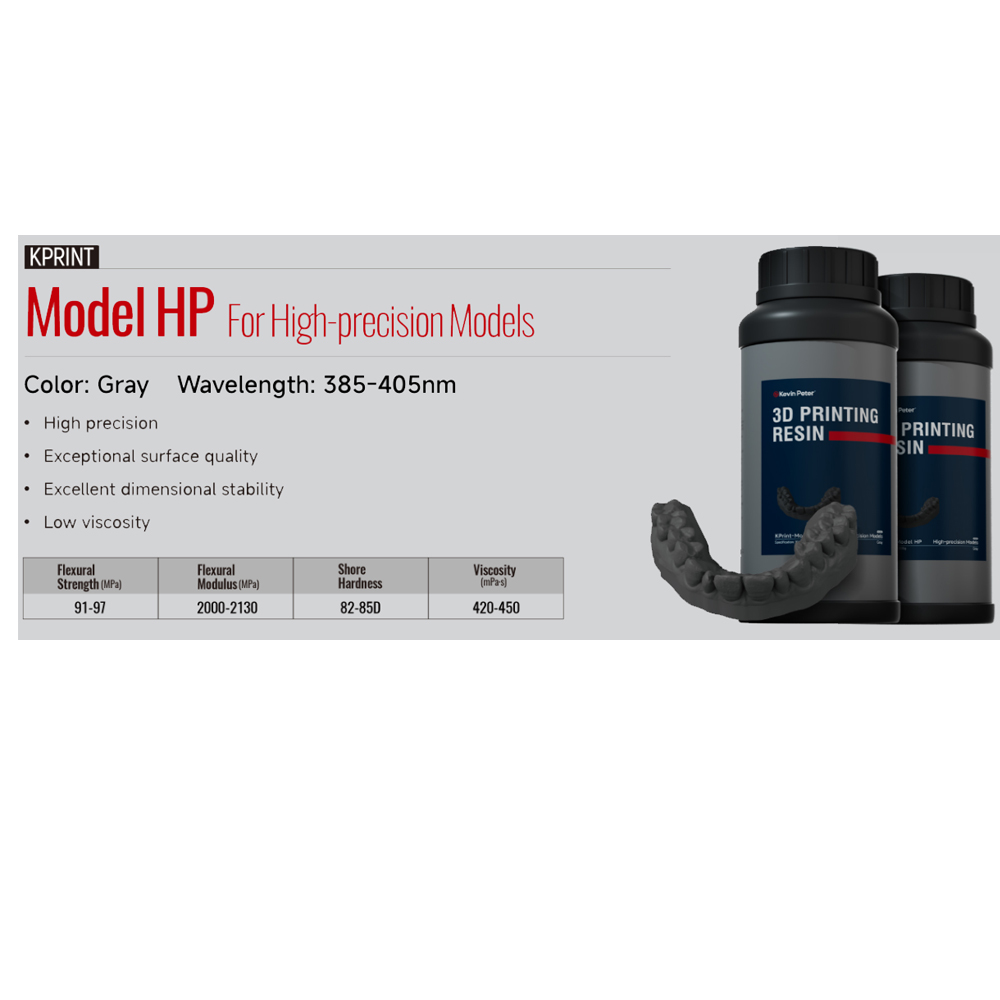 HP Resin för High-precision Models, 1000ml