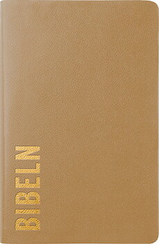 Bibel 2026 Slimline - Bounded leather Brun med tumindex