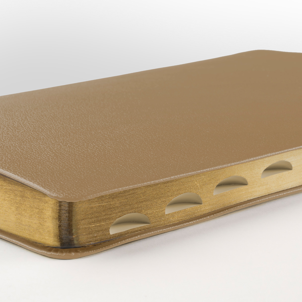 Bibel 2026 Slimline - Bounded leather Brun med tumindex - 2