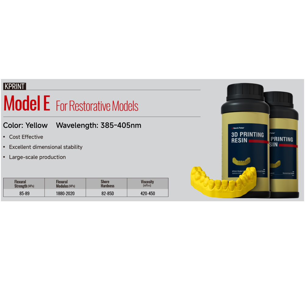 Model E Resin Gul, 1000ml
