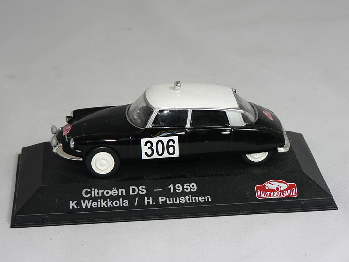 Citroen  DS   1959    # 306  K.Weikkola-H.Puustinen  1:43  Champion Rally Cars
