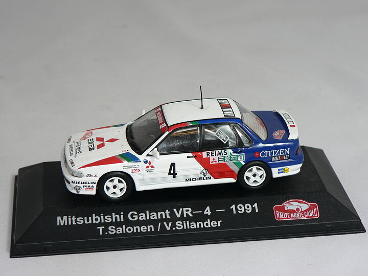 Mitsubishi  Galant  VR-4   #4  1991  T.Salonen-V. Silander  1:43  Champion Rally Cars