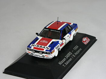Nissan  240 RS  #3  1984  T.Salonen - S.Harjanne  1:43  Champion Rally Cars