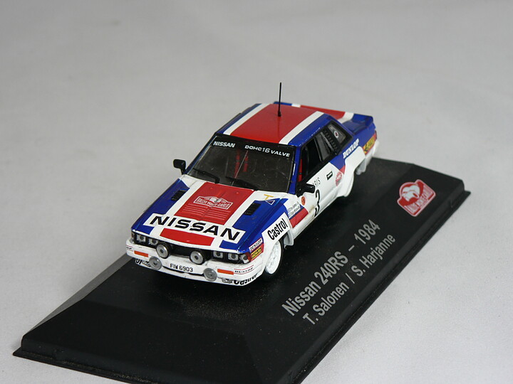 Nissan  240 RS  #3  1984  T.Salonen - S.Harjanne  1:43  Champion Rally Cars
