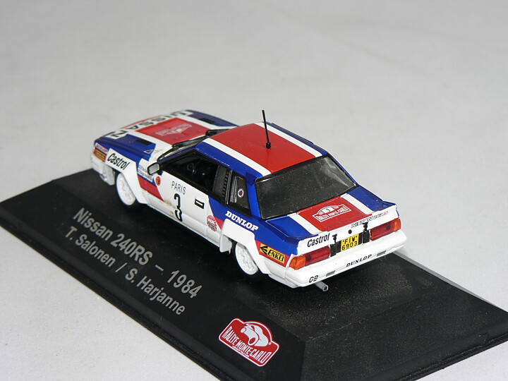 Nissan  240 RS  #3  1984  T.Salonen - S.Harjanne  1:43  Champion Rally Cars