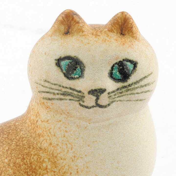 Lisa Larson (1996) Early Production Cat Måns Mini 10 cm (3)