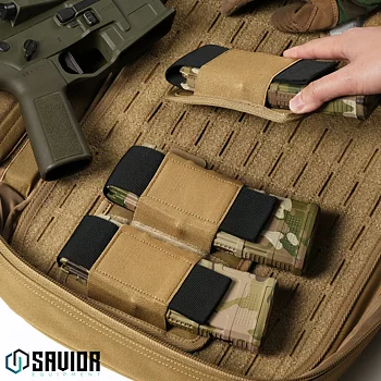 Savior Equipment Double Rifle Mag Holder - OD Green 2