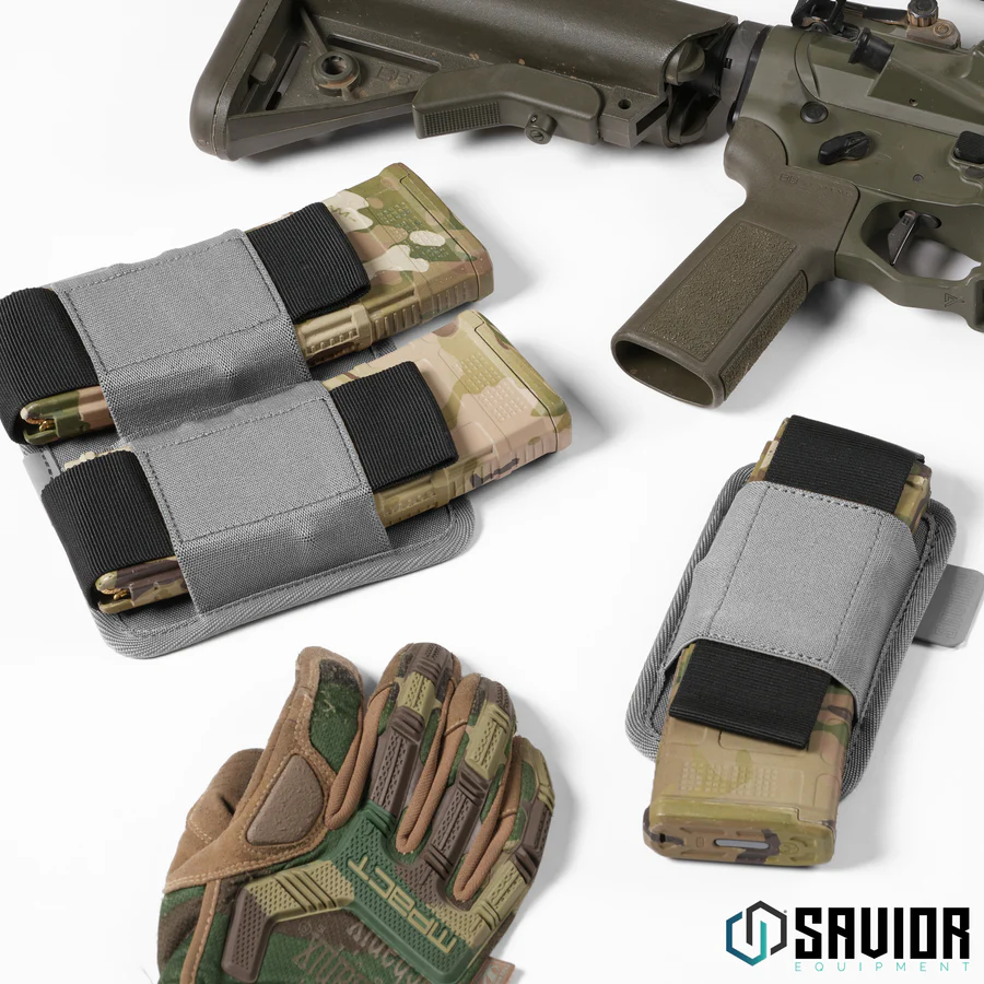 Savior Equipment Double Rifle Mag Holder - OD Green 3