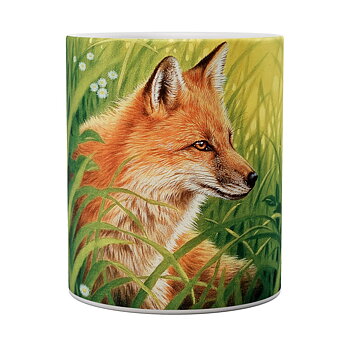 Mugg - Rödräv i sommarprakt från The Mountain