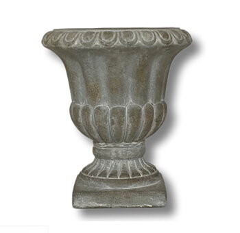 Kruka i cement – Trumpet Small grå 26 cm – Miljögården
