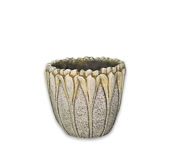 Kruka Vernus i cement 13 cm – Miljögården