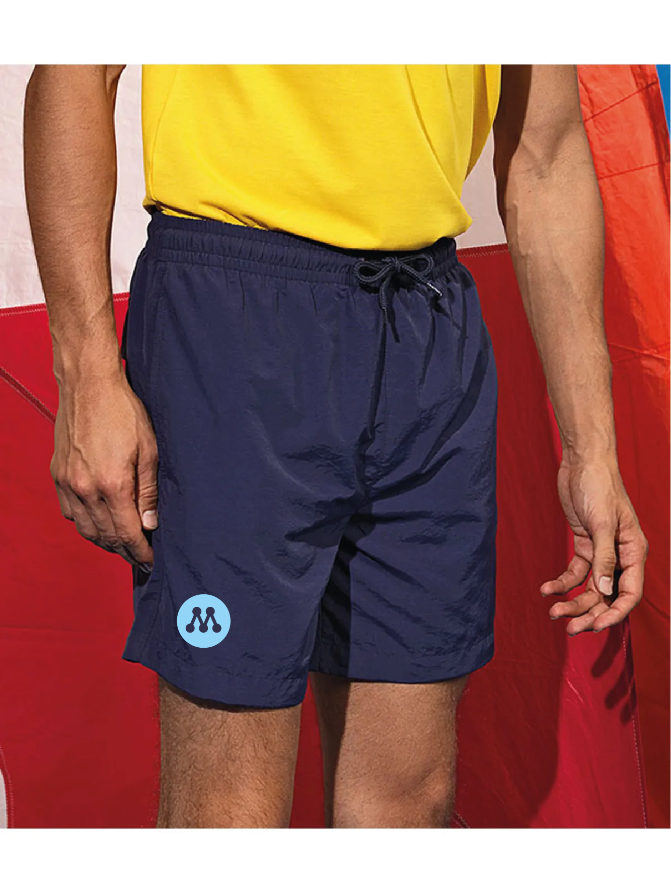 Badshorts  AQ  Navy - Moderaterna