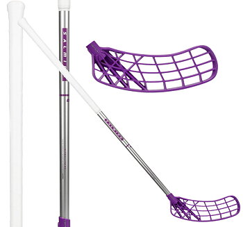 SALMING Nitro Lite RD Trident 30 JR silver/purple