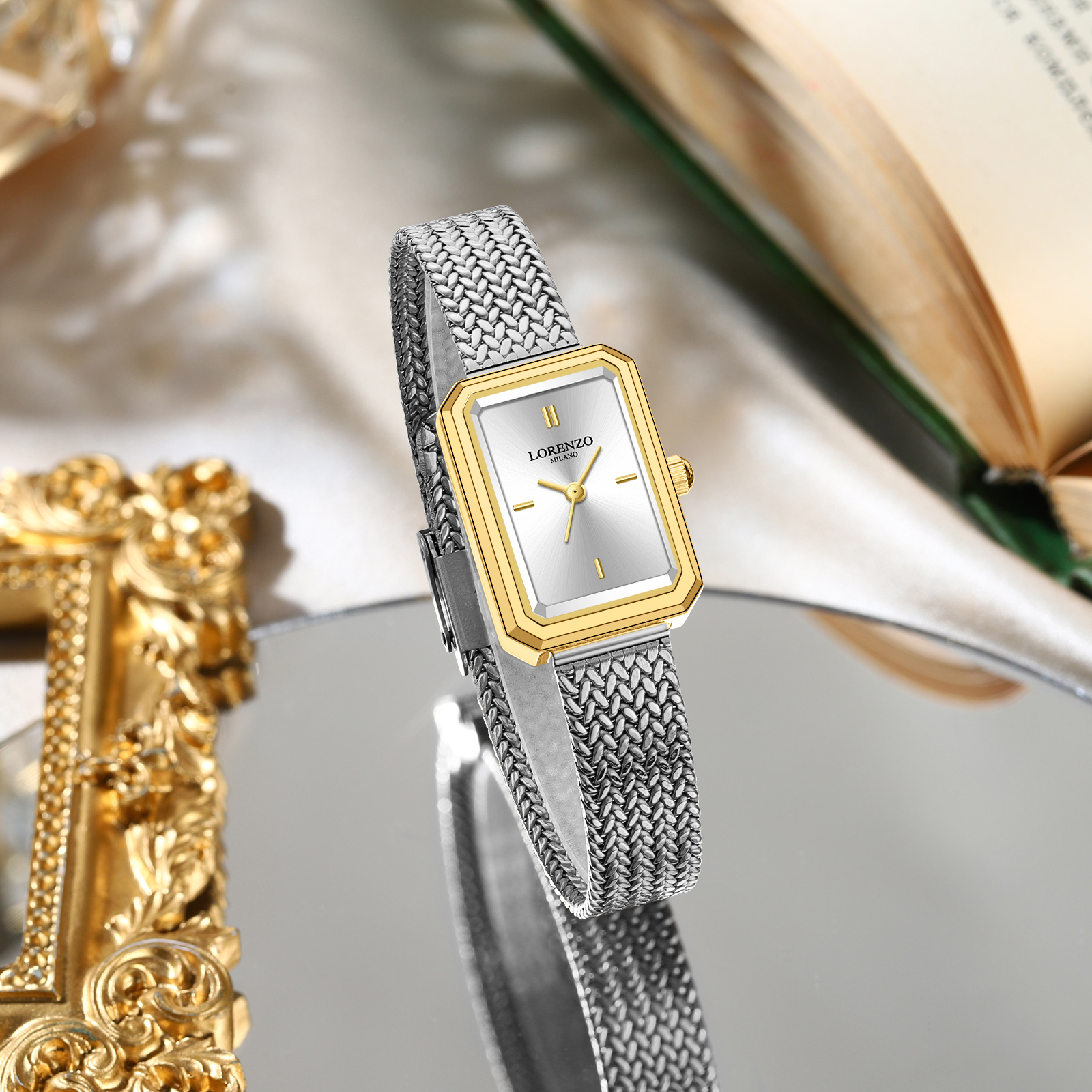 Lorenzo Celestina Argento Oro Bianco - 6