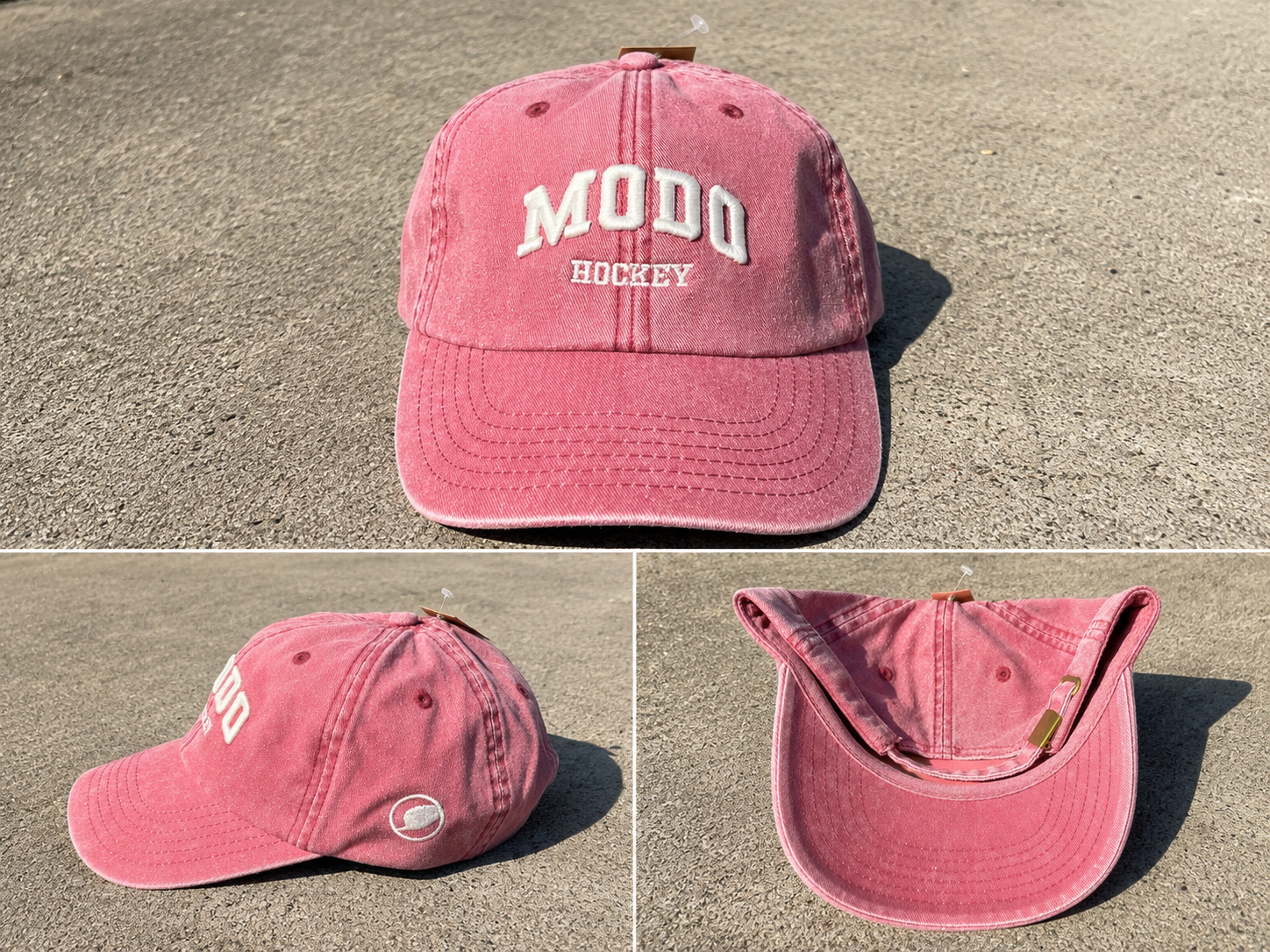MoDo Dad Cap Arch Red