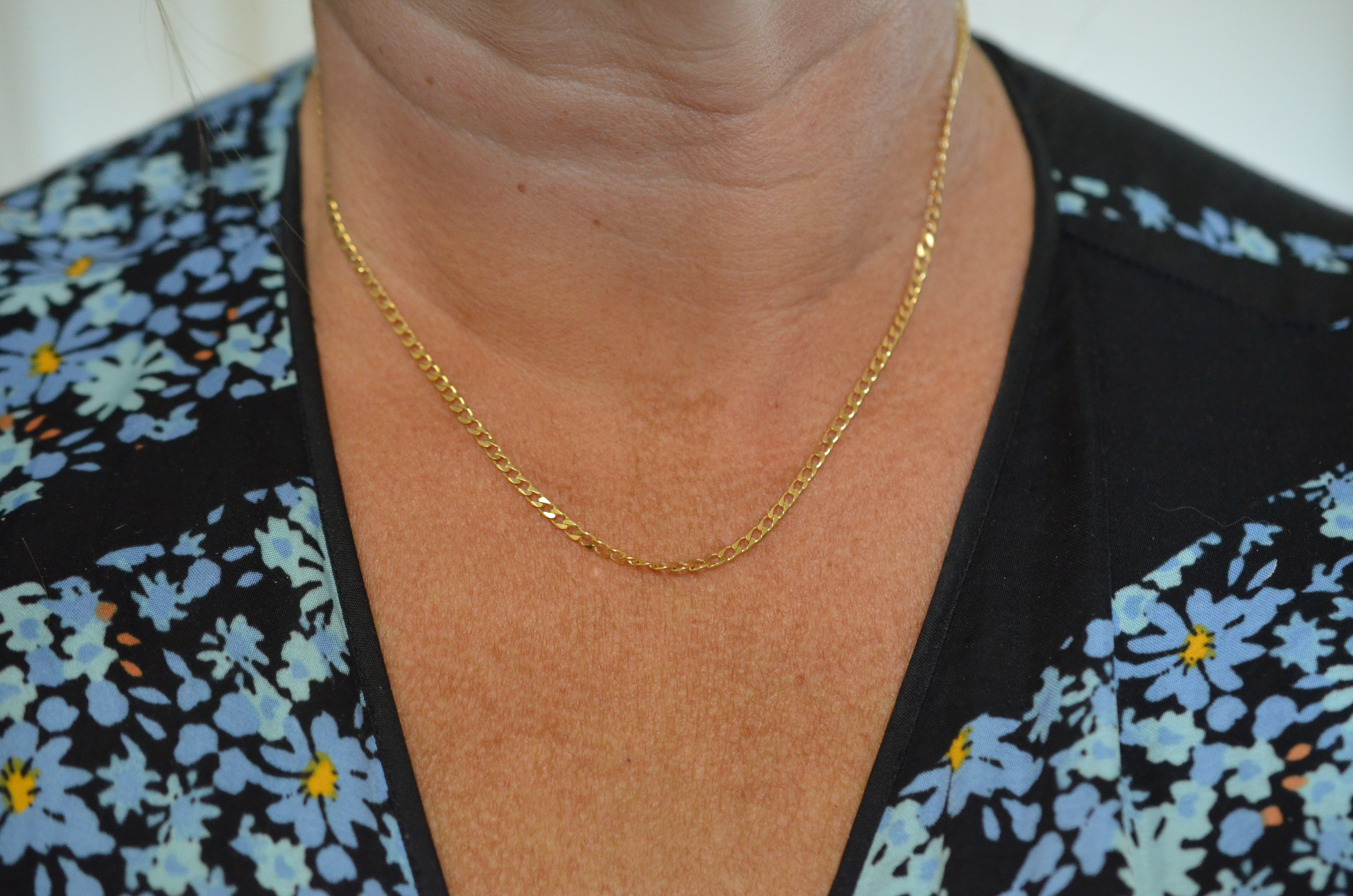 Secondhand 18k open-link necklace - 4