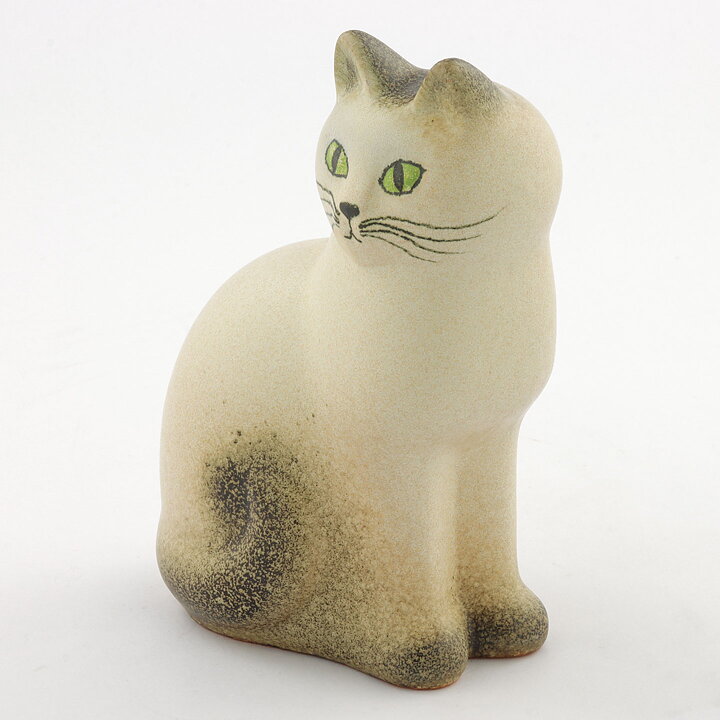 Lisa Larson (1995) Cat Måns Midi Early Production 15 cm (2)