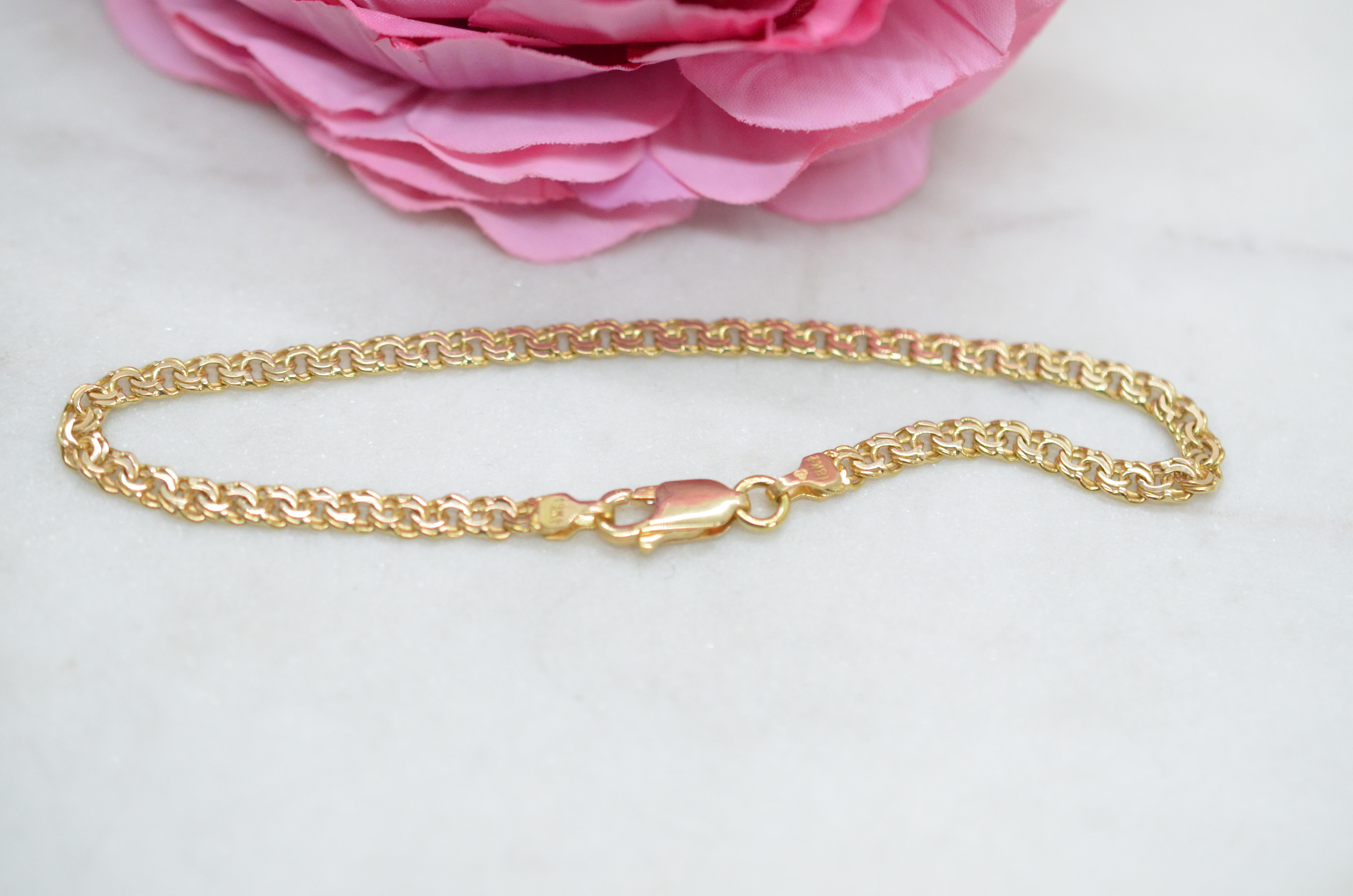 Secondhand 18k Bismarck bracelet - 5