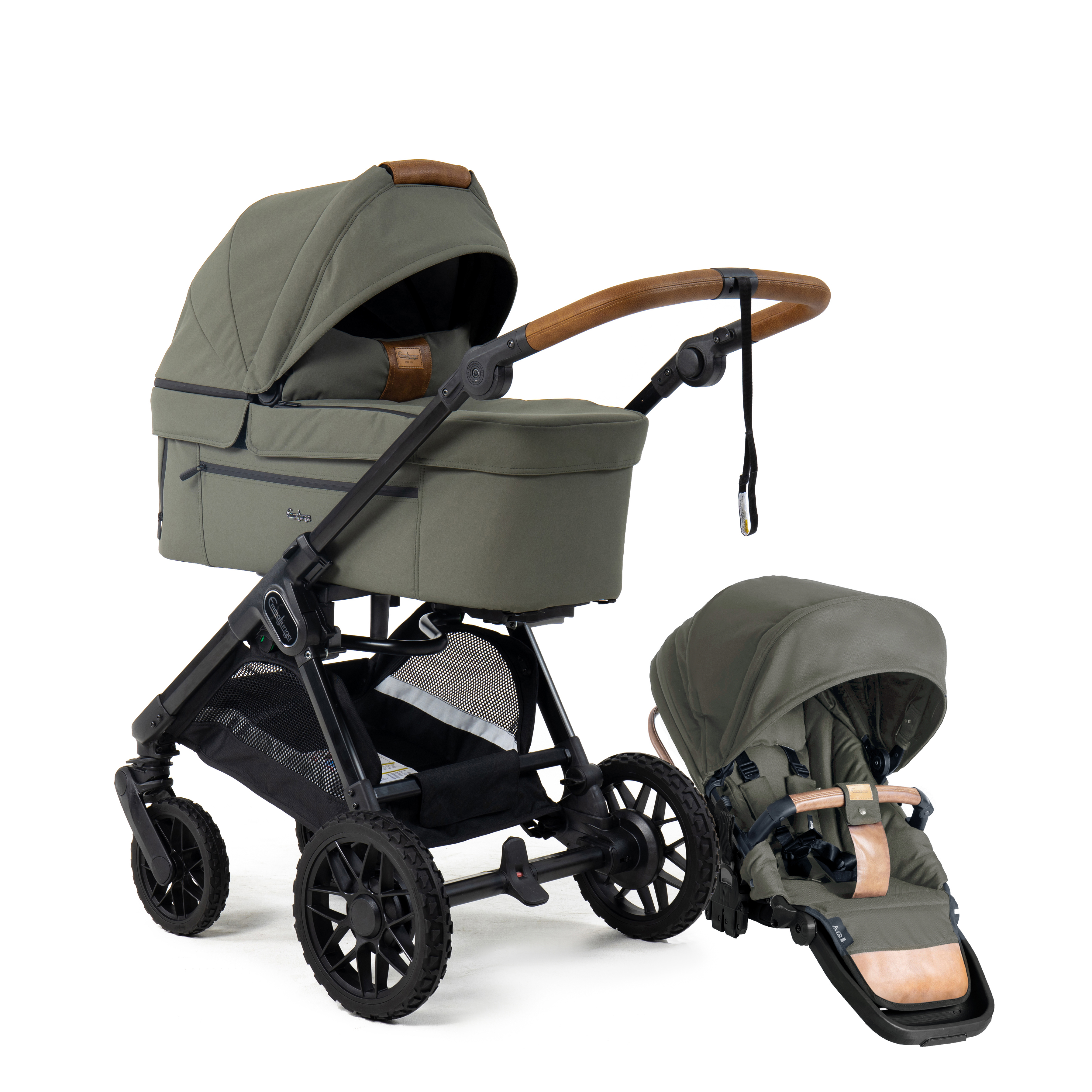 Emmaljunga Sento Ergo+ - Outdoor Green 2027