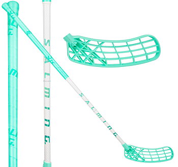 SALMING Q-Series Aero Trident Touch X 27 white/mint