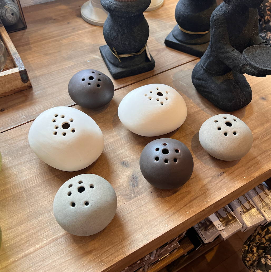 Stone Vas Brun Liten Ø9cm - 2