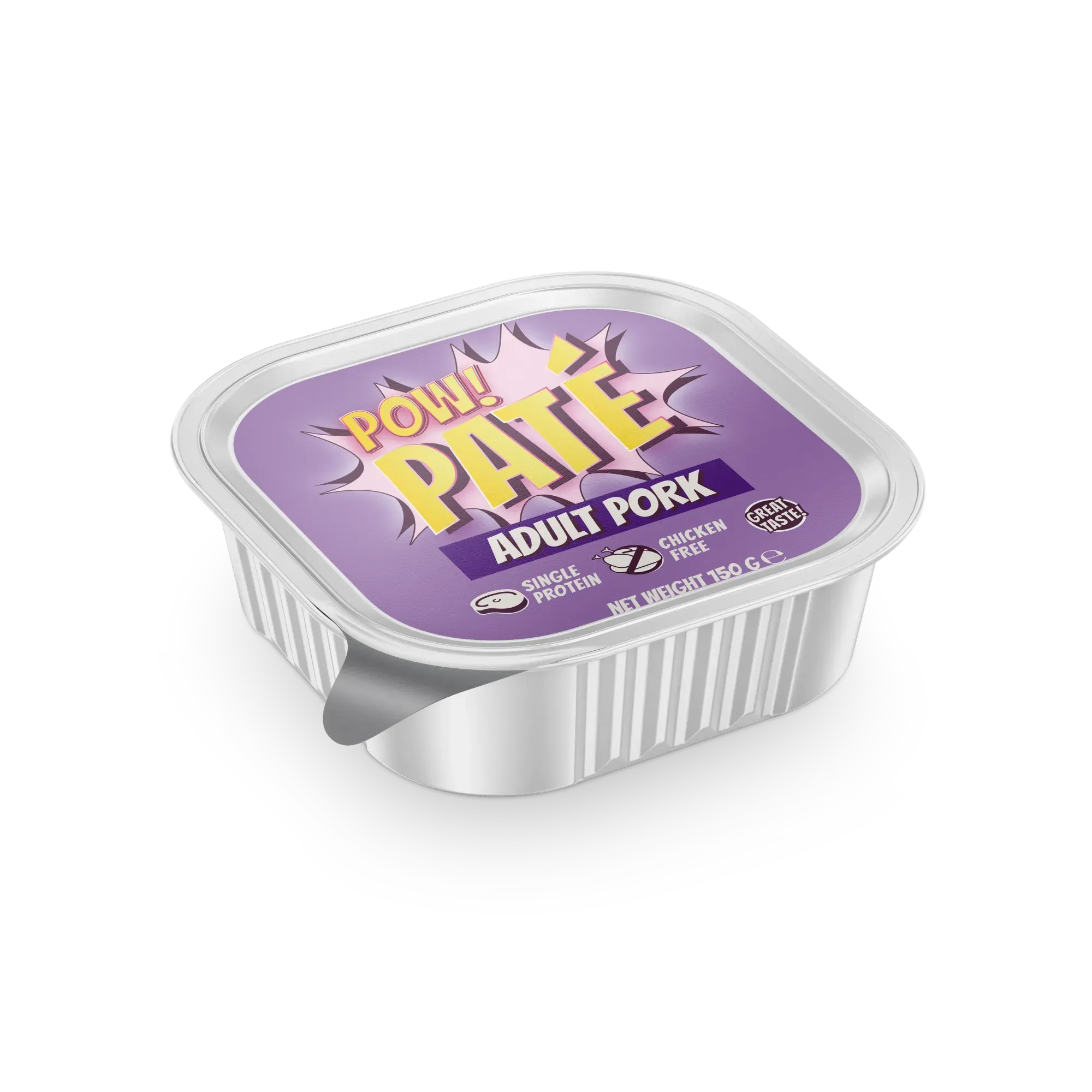 POW!  Adult Pork paté