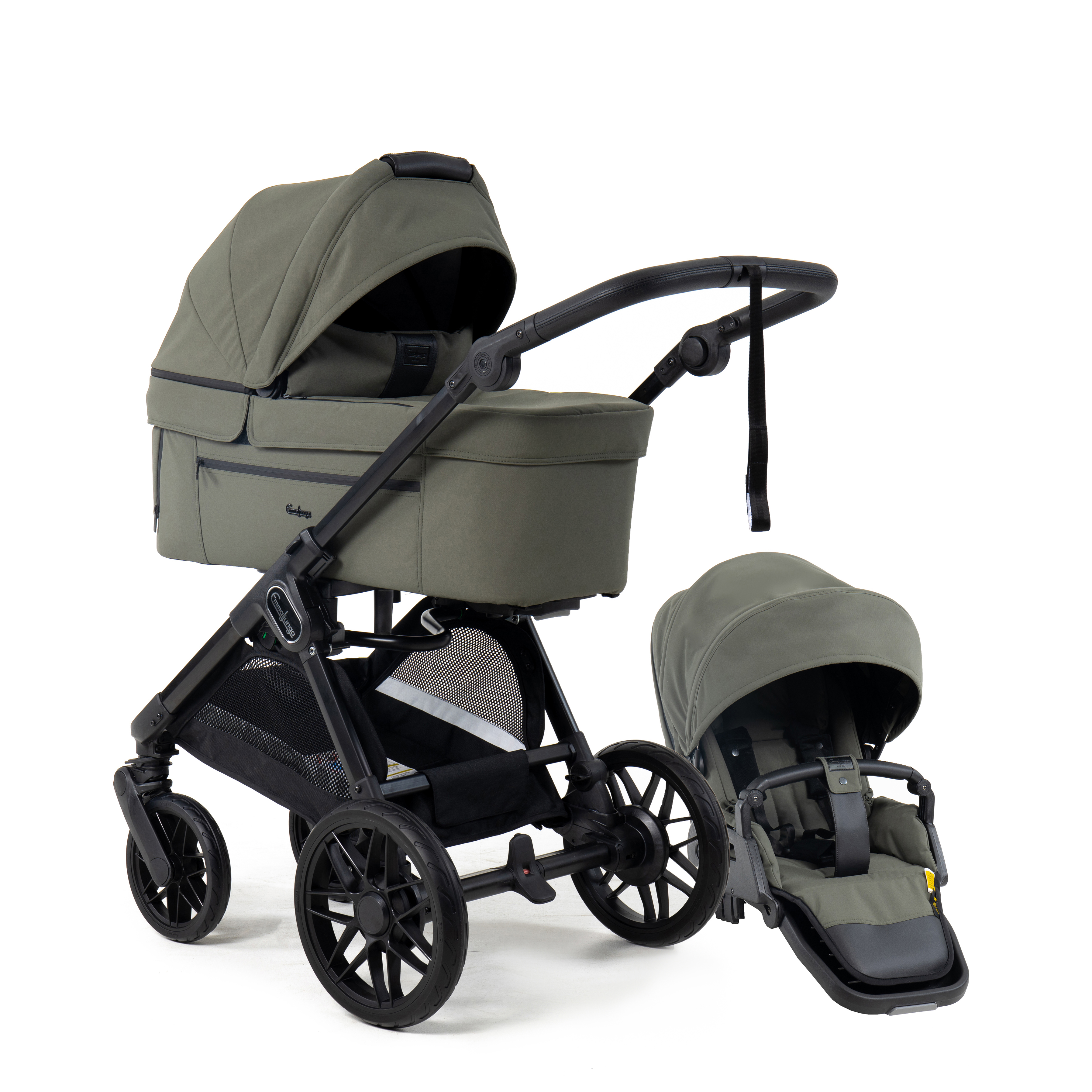 Emmaljunga Sento Pro Flat+ - Urban Green 2027