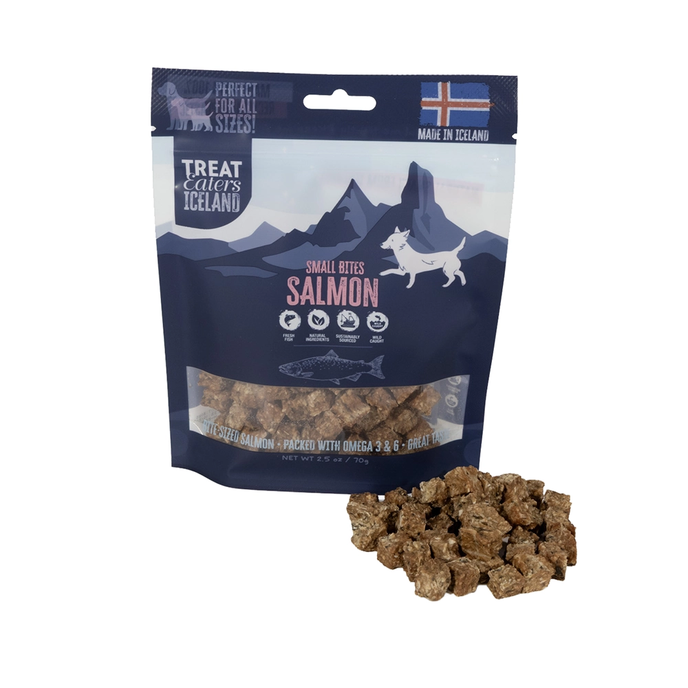 Treateaters Iceland hundgodis av fisk Treateaters Iceland small bites salmon