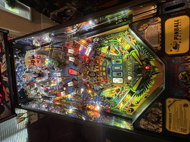 Flipperspel - Metallica PRO - 2