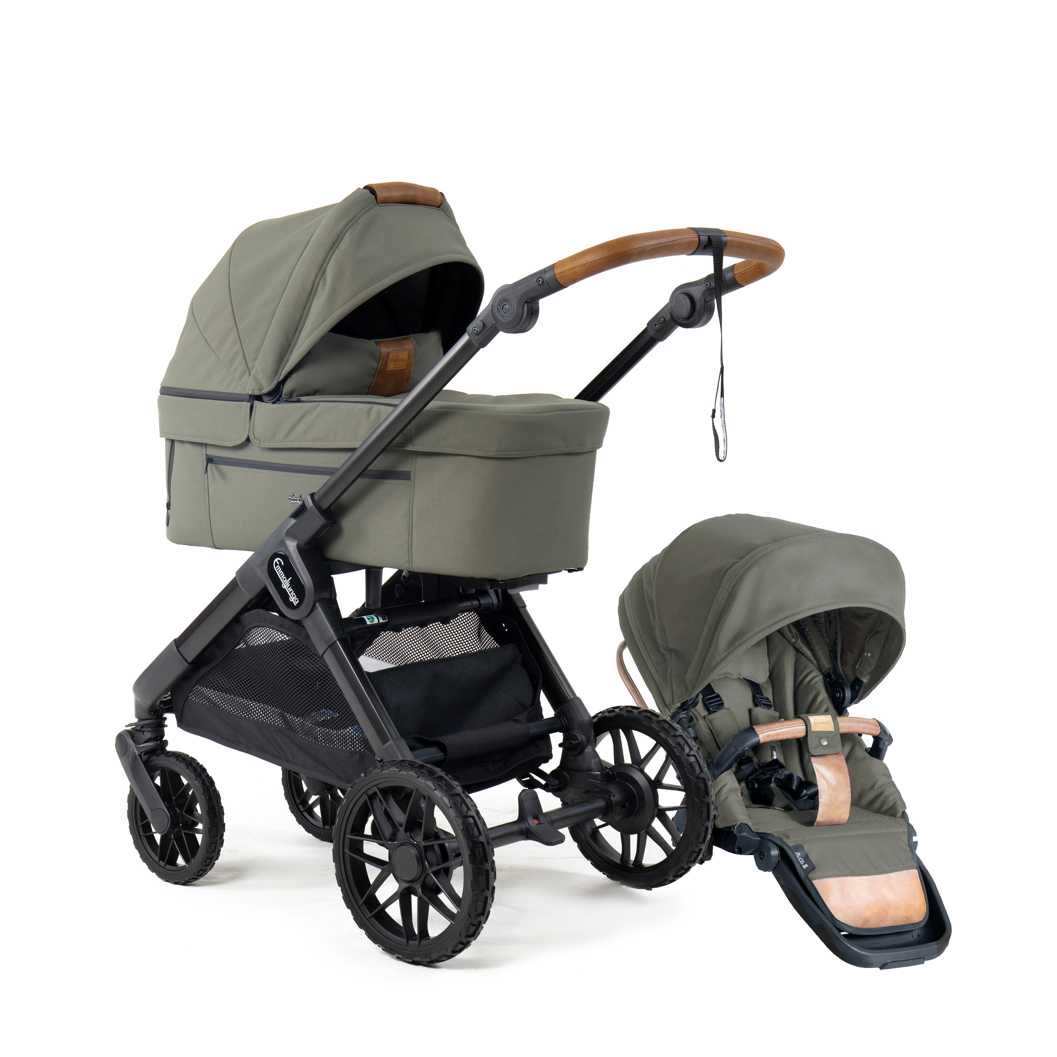 Emmaljunga Sento Max Ergo+ - Outdoor Green 2027