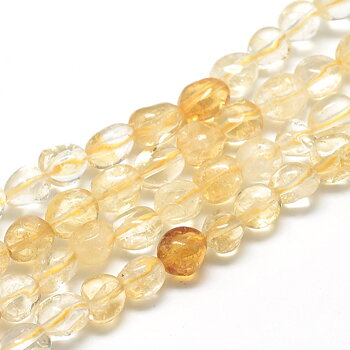 Citrin nugget 6–10 mm