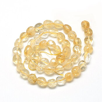 Citrin nugget 6–10 mm