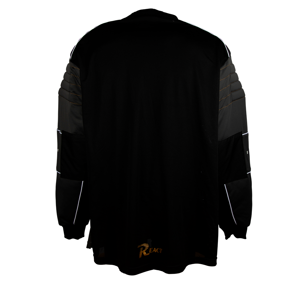 Salming React X-Protect Goalie Jersey black/white - 2