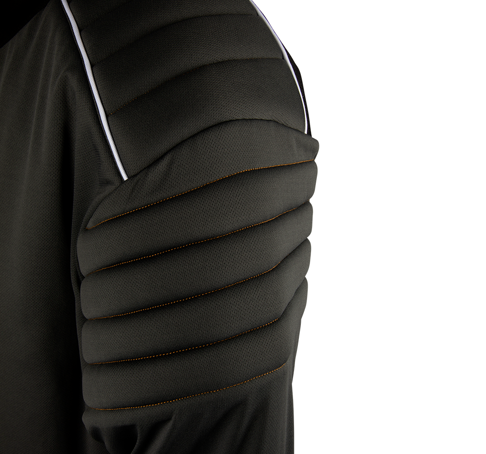 Salming React X-Protect Goalie Jersey black/white - 3