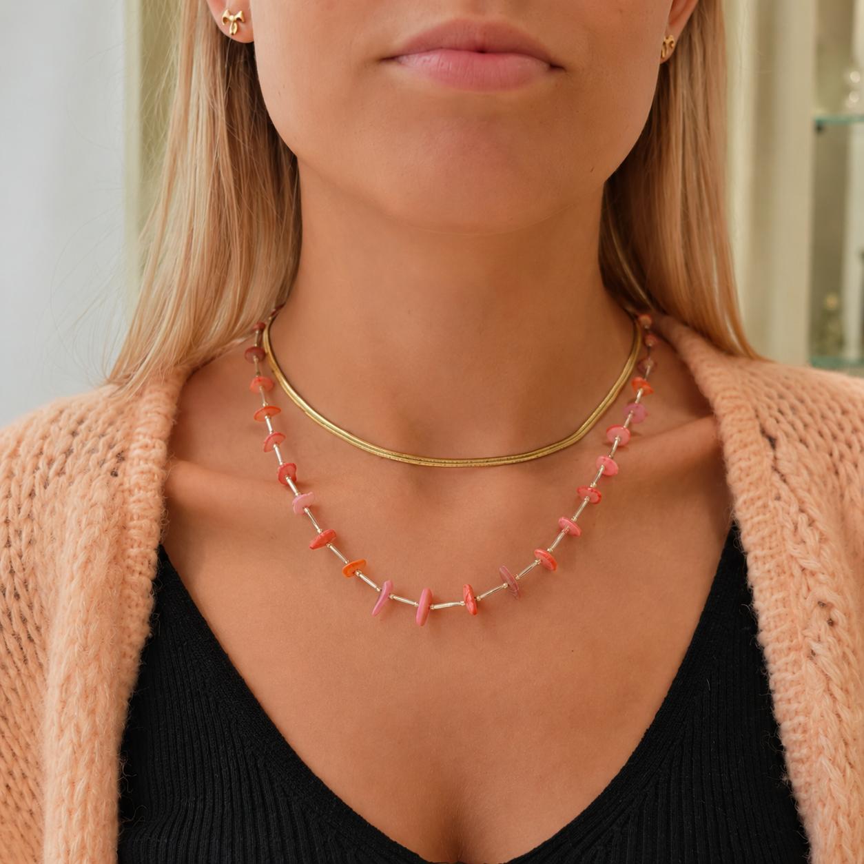 IAMLUND Korallskimmer halsband 