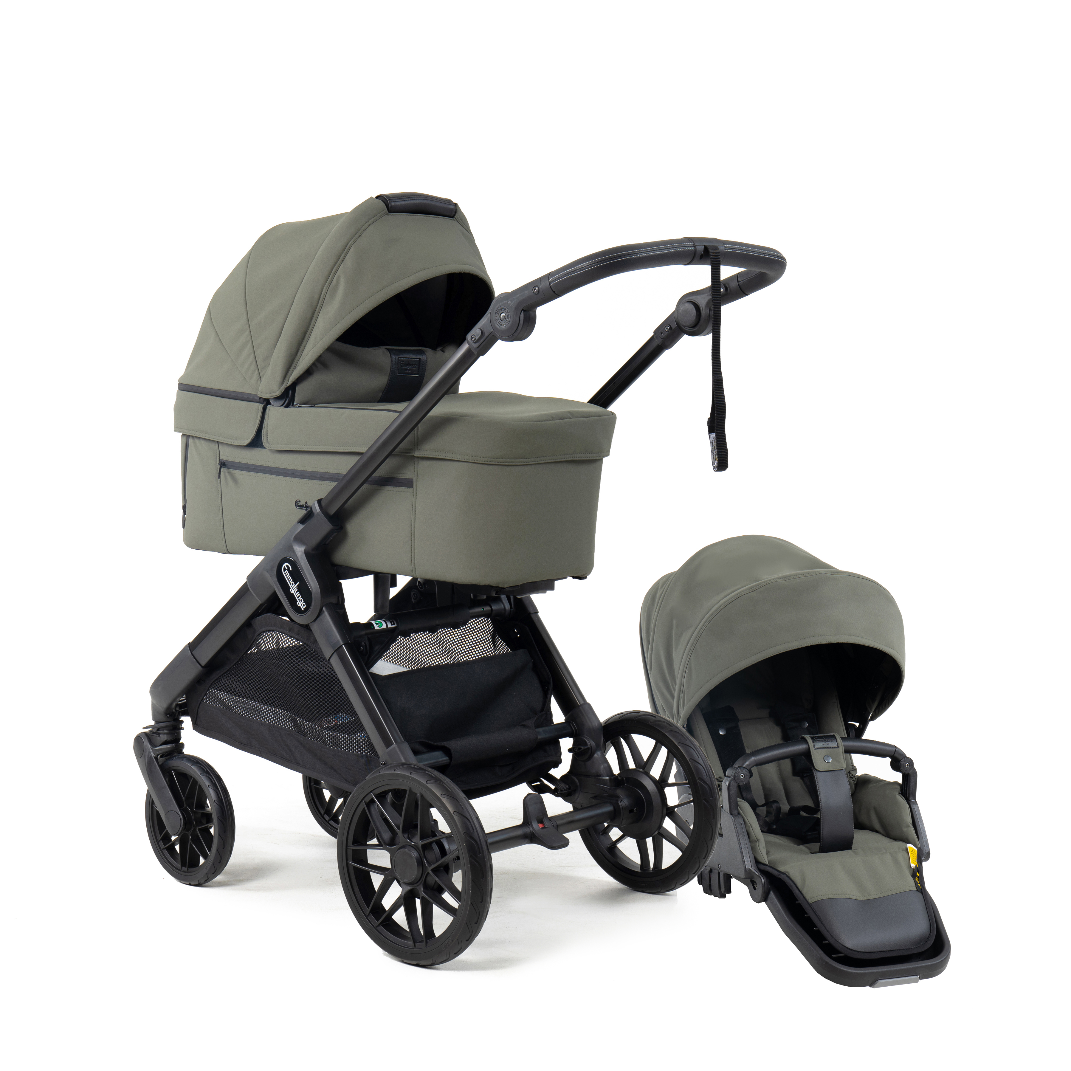 Emmaljunga Sento Max Flat+ - Urban Green 2027