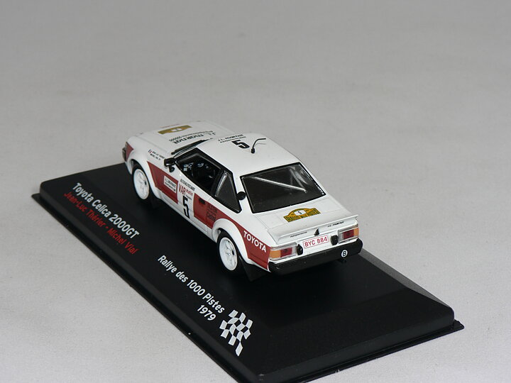Toyota Celica  2000 GT #5  1979    J.L.Therier - M. Vial 1:43  Champion Rally Cars