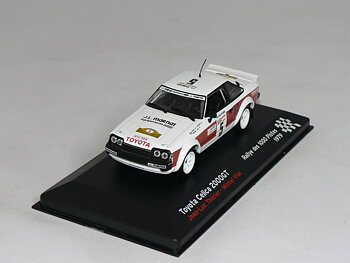 Toyota Celica  2000 GT #5  1979    J.L.Therier - M. Vial 1:43  Champion Rally Cars