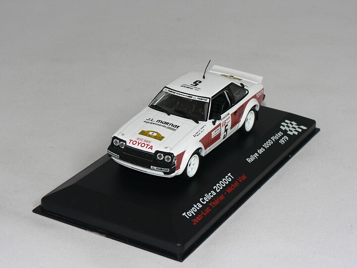 Toyota Celica  2000 GT #5  1979    J.L.Therier - M. Vial 1:43  Champion Rally Cars