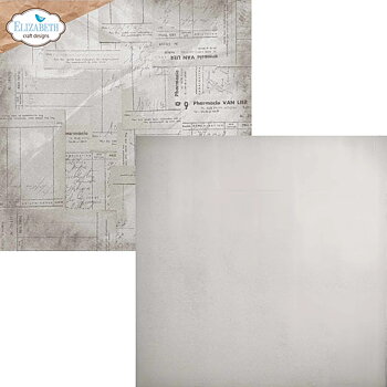 Elizabeth  -  Printed Cardstock -12x12 - Backgrounds Volume 5