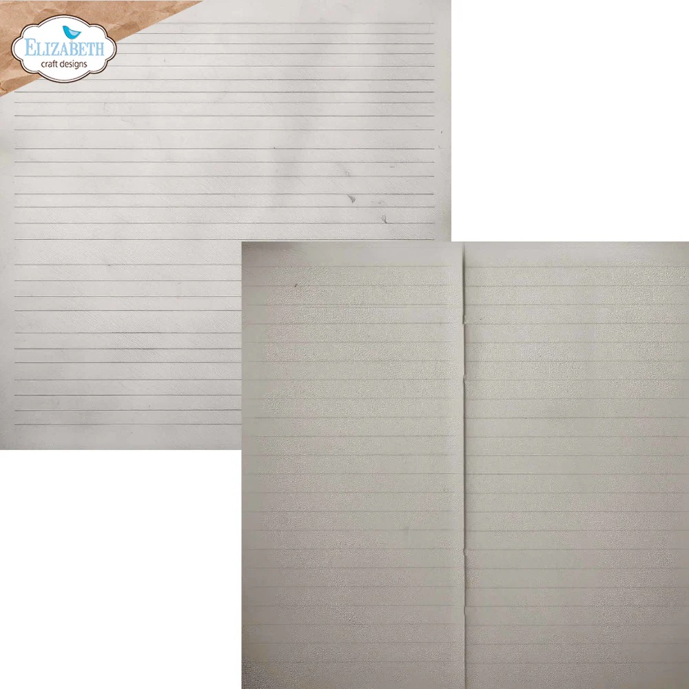 Elizabeth  -  Printed Cardstock -12x12 - Backgrounds Volume 5 - 4