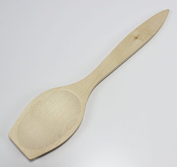 Träsked tvär 28 cm, Korgcenter